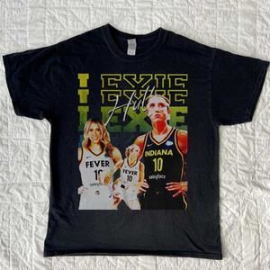 Lexie Hull - Indiana Fever - Unisex Black T-Shirt